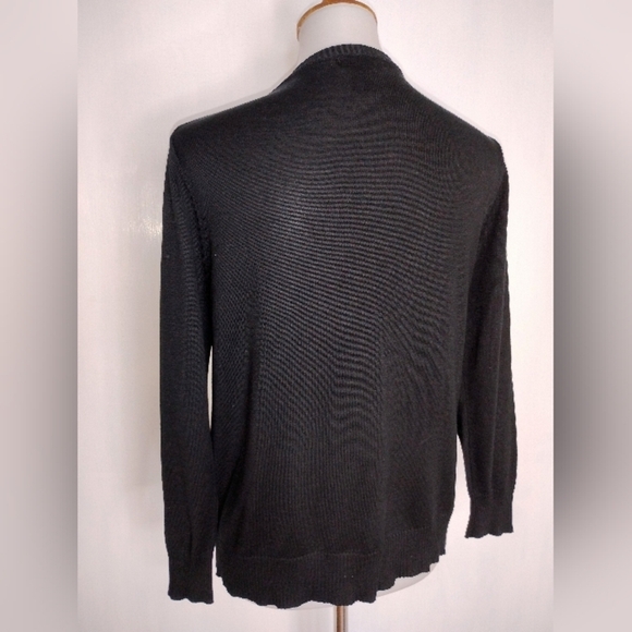 RETRO SILK KNIT CARDIGAN - Picture 3 of 7